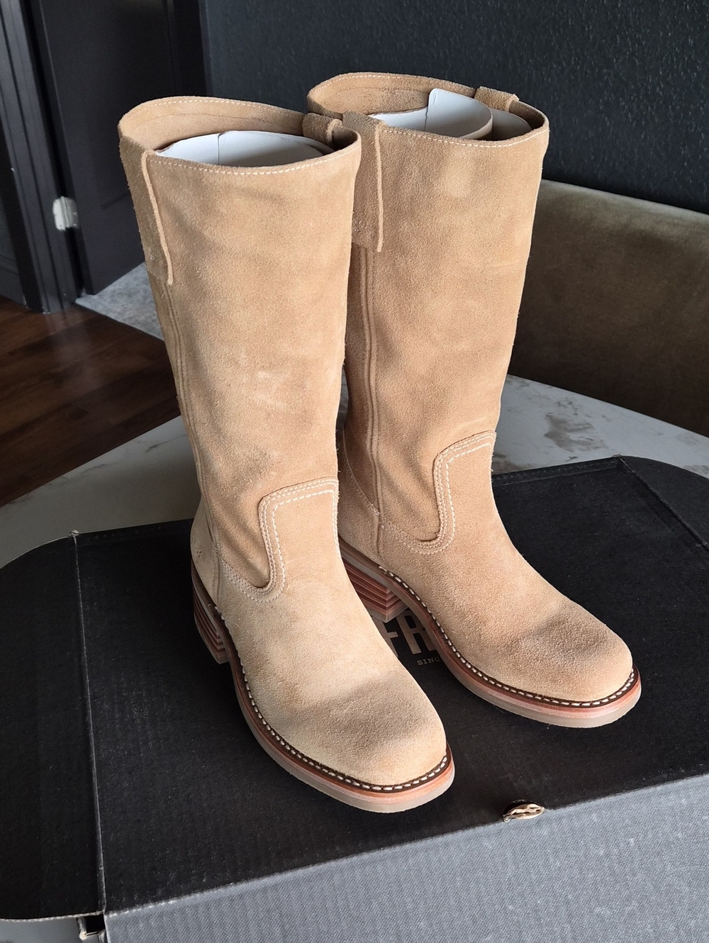 NWT Frye Campus 12R Boots - Picture 1 of 9
